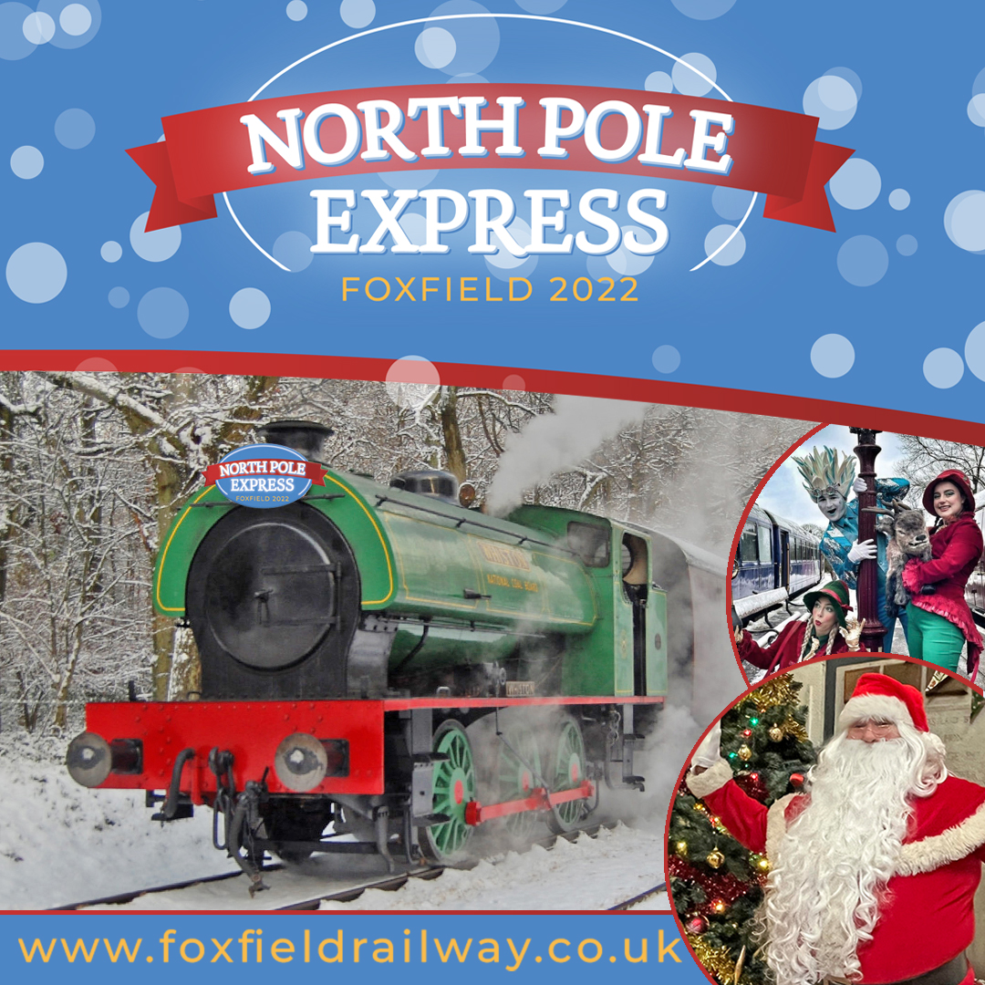 The North Pole Express at Foxfield - Foxfield Railway