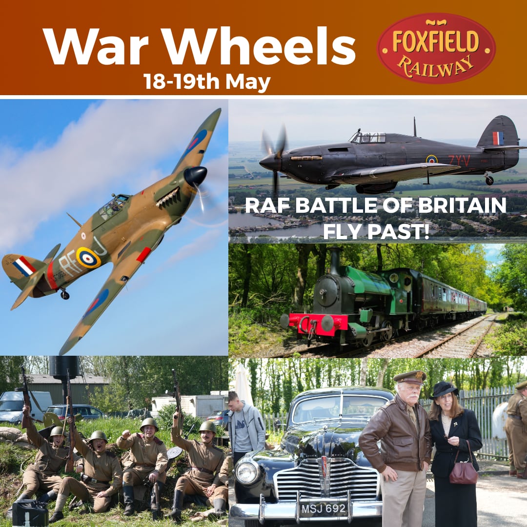 Foxfield Railway War Wheels 2024