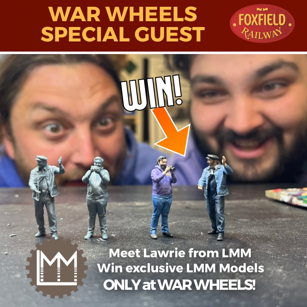 Lawrie from LMM announced as guest star for War Wheels 2024
