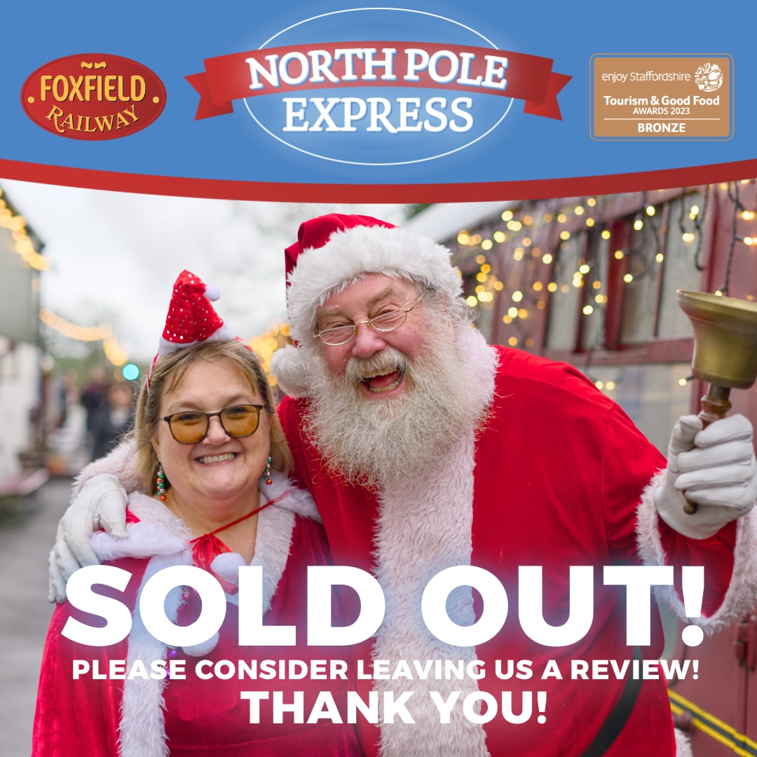 Foxfield Railway North Pole Express is sold out