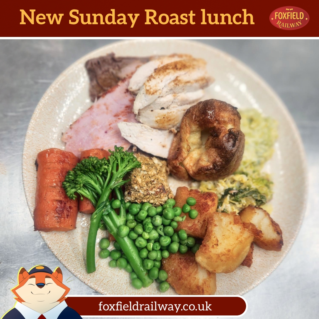 Foxfield Railway Sunday Roast