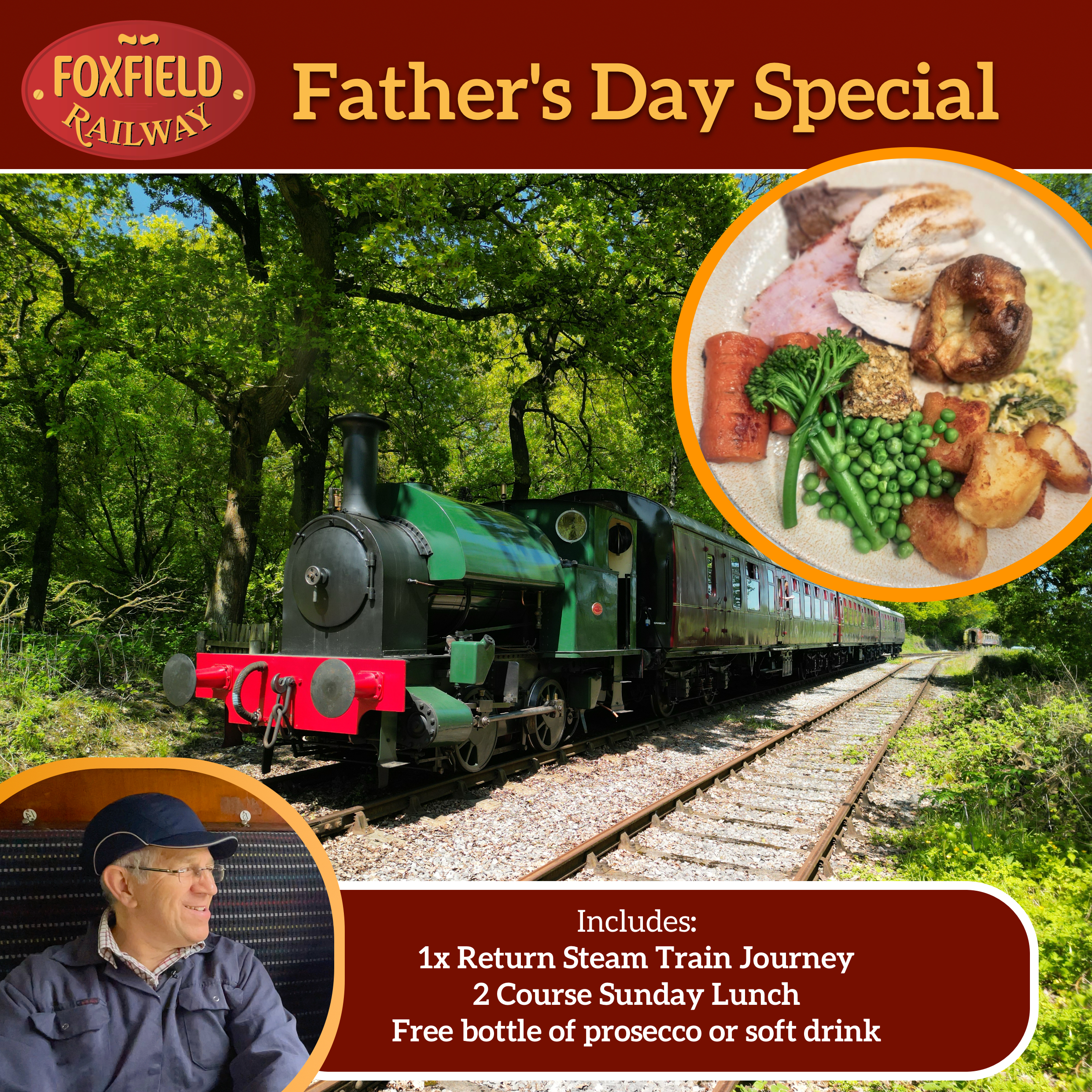 Father's Day Special at Foxfield Railway Father's Day Special at Foxfield Railway