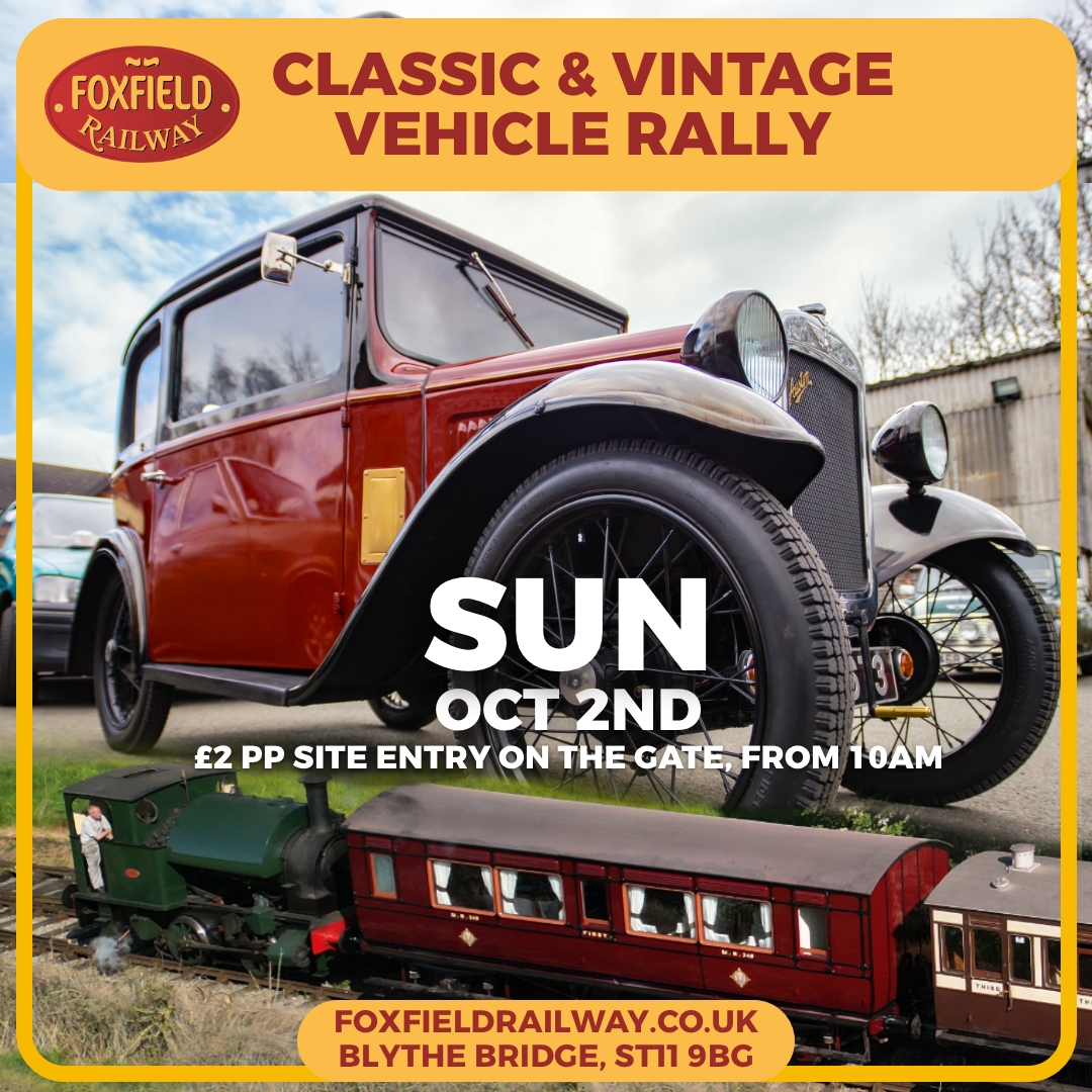 Classic Car & Vintage Vehicle Rally Oct 2026 Classic Car & Vintage Vehicle Rally Oct 2026